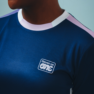 EA1 Long Sleeved Football Training Top - Navy